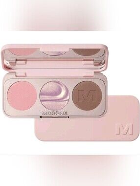 Morphe ChromaPlus Eyeshadow Trio, Tulle Order, NEW IN BOX.